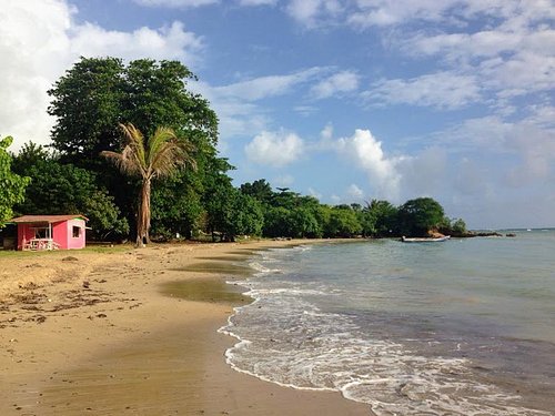 Sunny Lyssons Beach shoreline