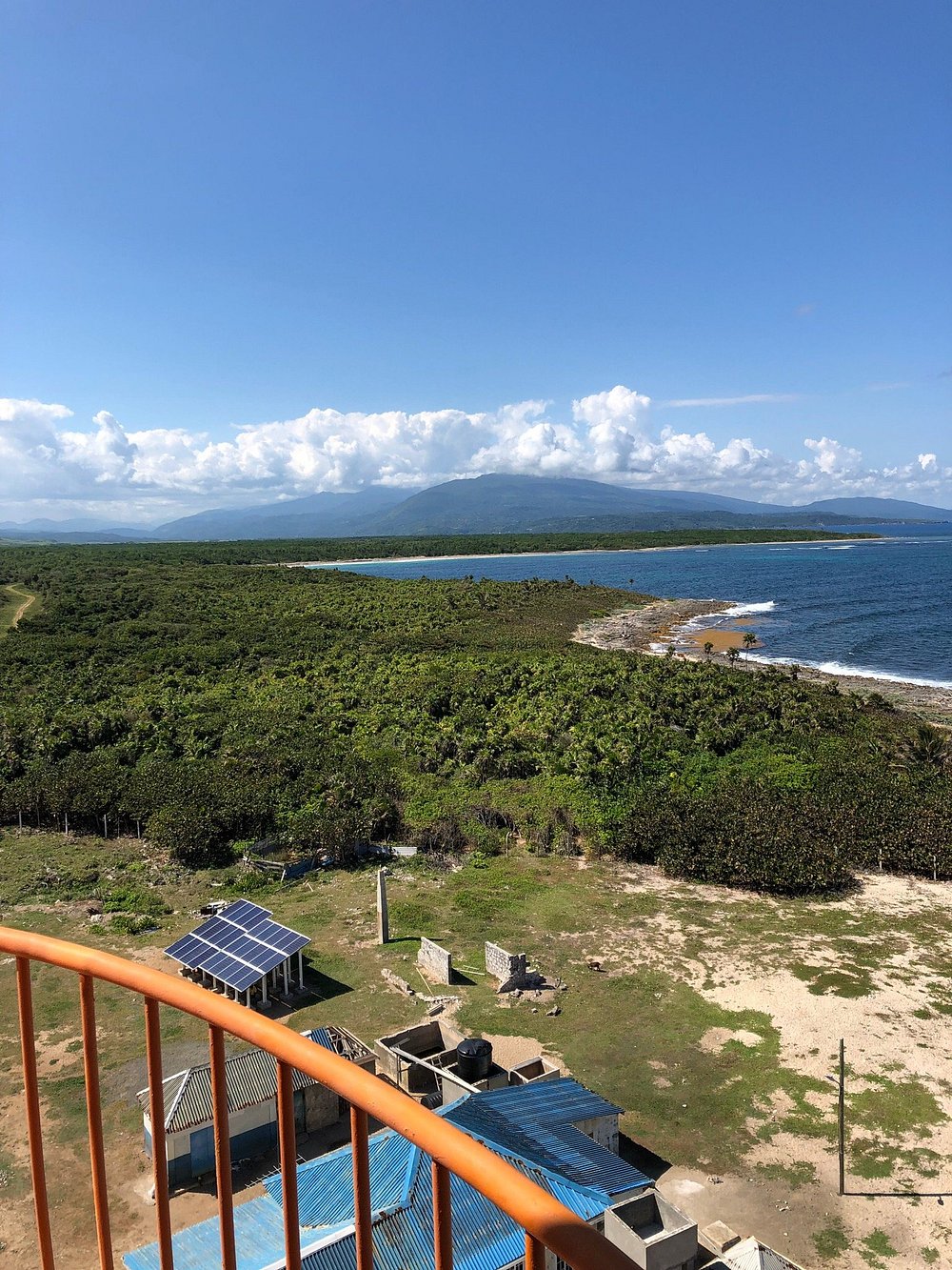 Coast view from Morant Point Lighthouse